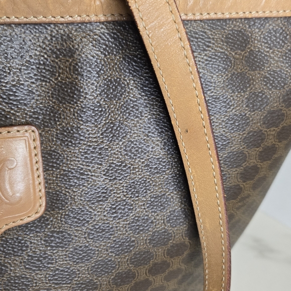 Celine Macadam Triomphe Monogram Tote Shoulder Bag - Picture 3 of 12